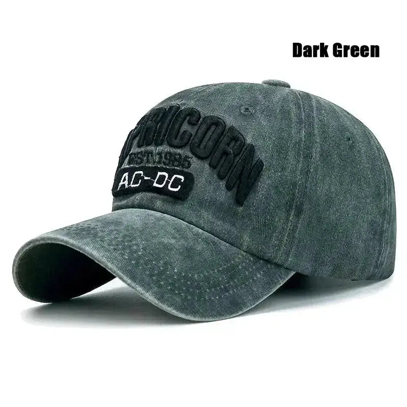 3D Embroidery Outdoor Casual Sport Cap - CrokboxDark Green