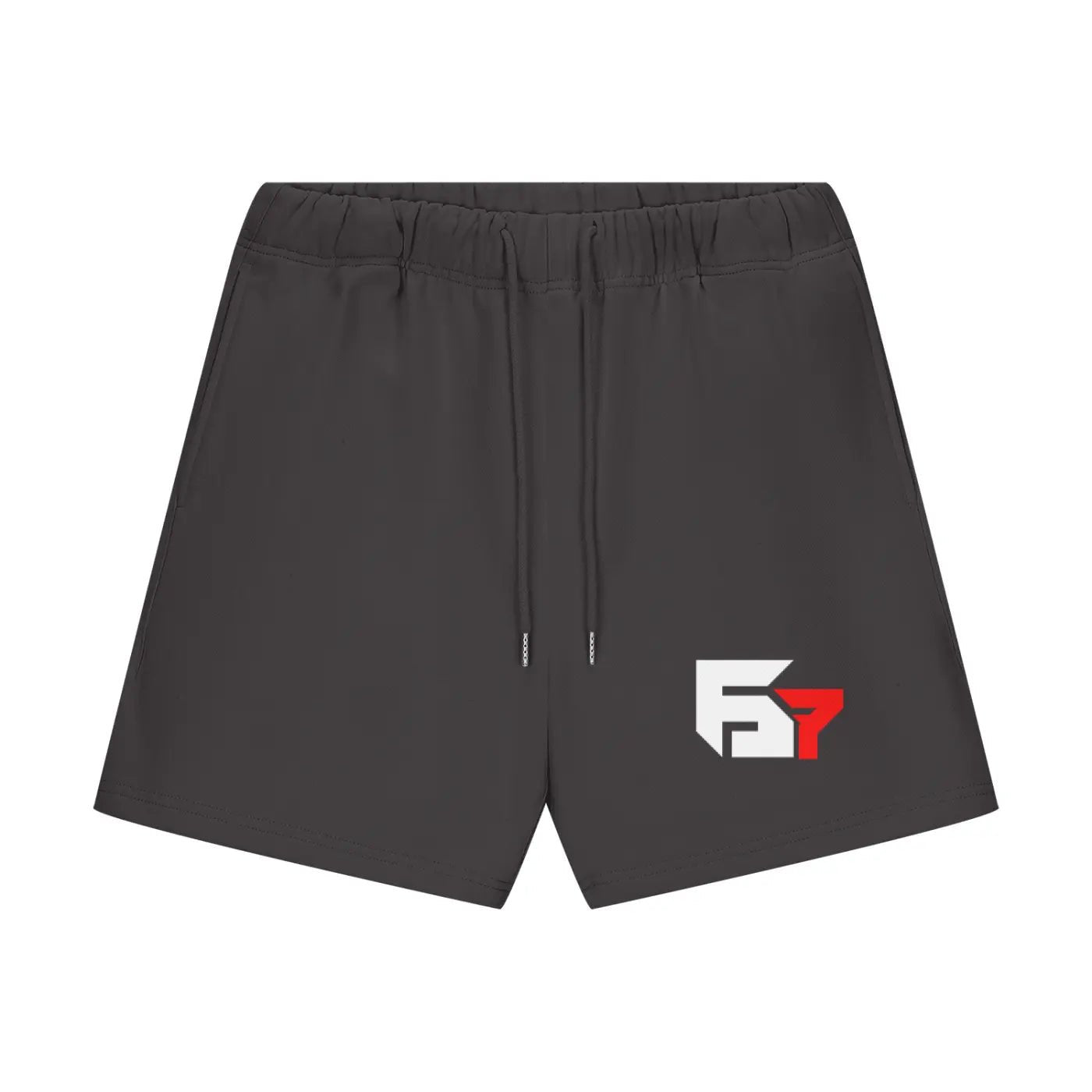 Streetwear Unisex Heavyweight 460G Fleece Loose Fit Shorts - CrokboxChorcoalXS