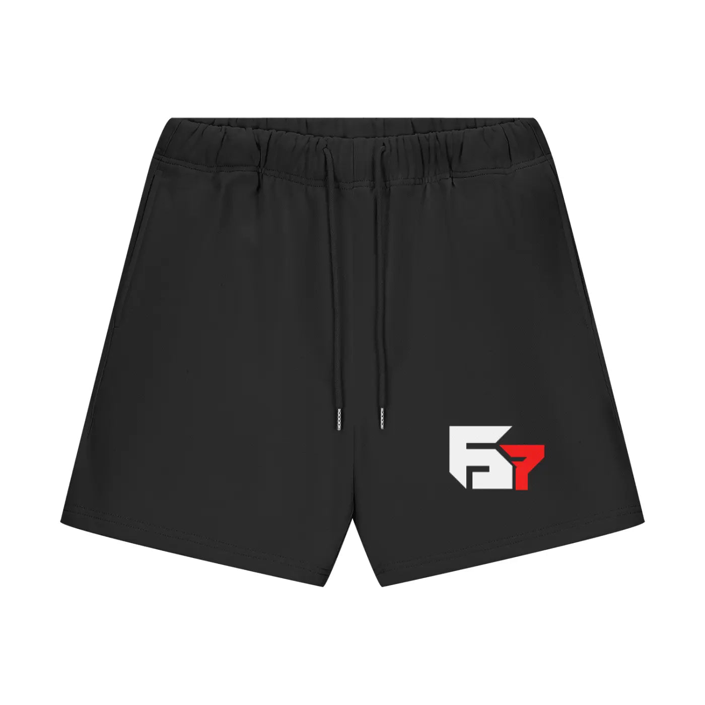 Streetwear Unisex Heavyweight 460G Fleece Loose Fit Shorts - CrokboxBlack BeautyXS